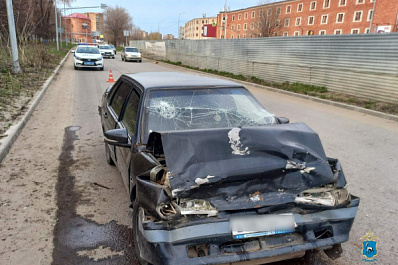 В Самарской области в ДТП пострадали водитель и пассажир мотоцикла