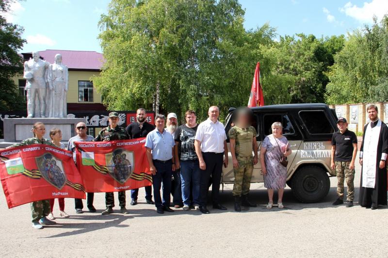 Жительница Самарской области передала УАЗ Hunter бойцам СВО
