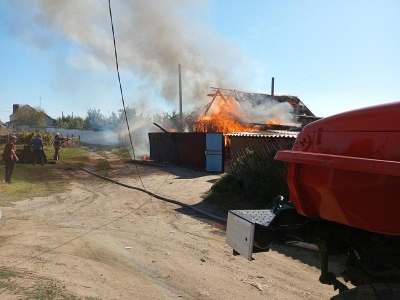В Самарской области пожарные за полчаса потушили возгорание в жилом доме