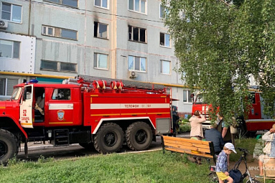 В горящей квартире в Самарской области погиб мужчина