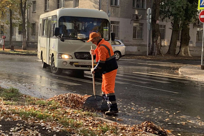 В Самаре идет сезонная уборка дорог, обновленных по нацпроекту