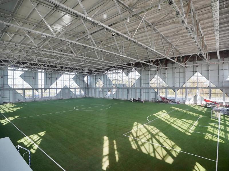 Крытый футбольный манеж рядом с "Солидарность Самара Ареной" откроется до конца 2023 года