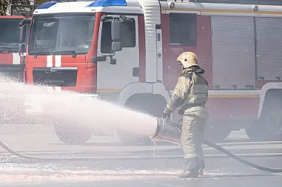 В Самаре 28 сентября загорелось бывшее здание ветеринарной лаборатории 