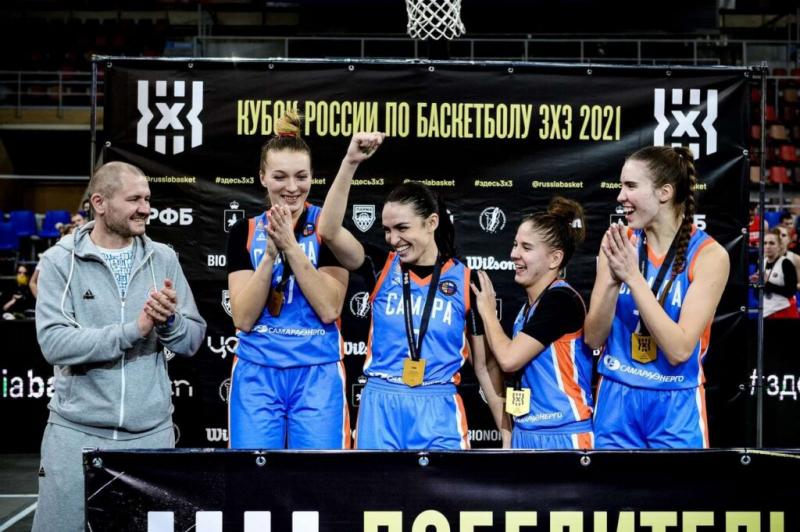 "Вы наша гордость!": Дмитрий Азаров поздравил женскую команду БК "Самара" с победой в Кубке России по баскетболу 3х3