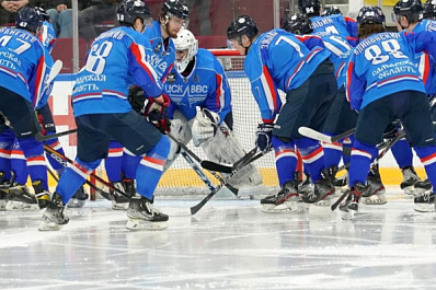 Неудачный овер-тайм: хоккеисты ЦСК ВВС уступили в Красноярске 