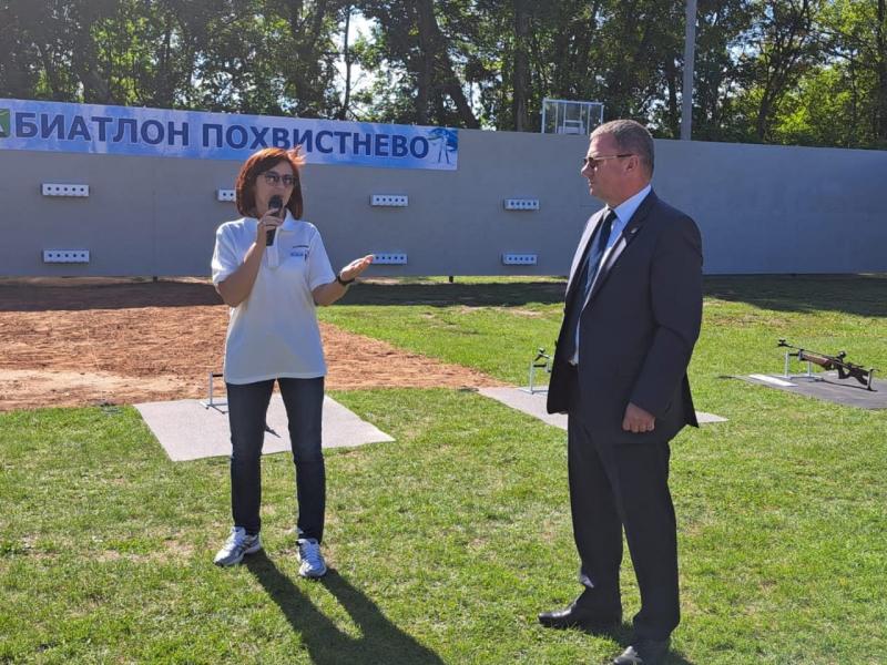 В Самарской области открылось новое биатлонное стрельбище