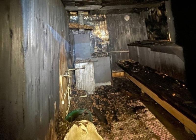 В Самарской области 17 пожарных тушили огонь в жилом доме