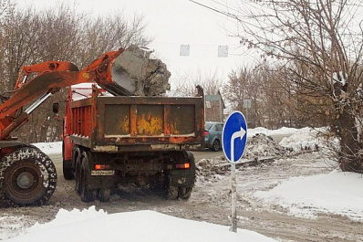 В Самаре обустроят три временные площадки для складирования снега