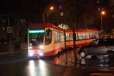В 2024 году самарское ТТУ закупит три новых трехсекционных трамвая