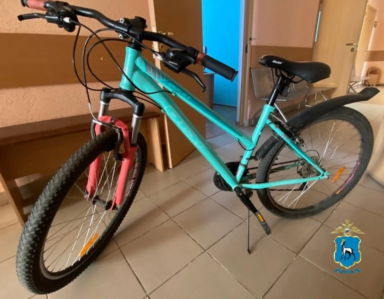В Самарской области местный житель украл чужой велосипед с рыночной площади